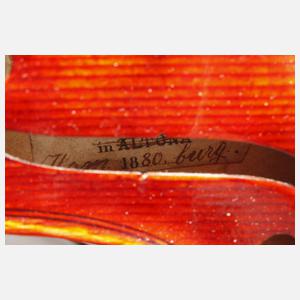 Violine Aug. Clemens Glier