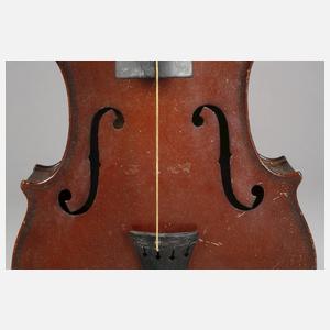 Violine im Etui