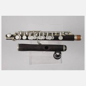 Querflöte und Piccoloflöte