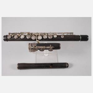 Querflöte und Piccoloflöte