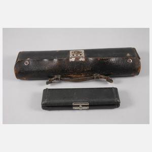 Querflöte und Piccoloflöte