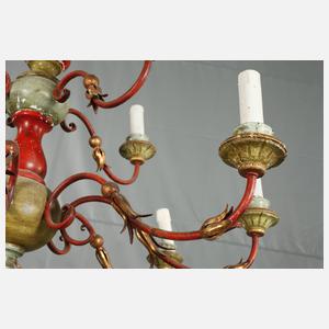 Bäuerlicher Deckenleuchter