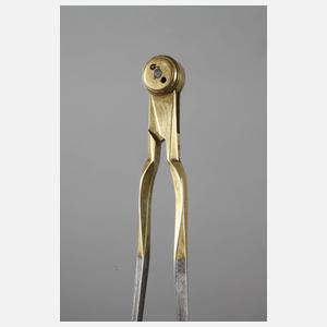 Stechzirkel und Lineal