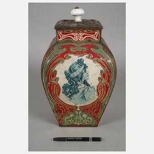 Werbedose Jugendstil