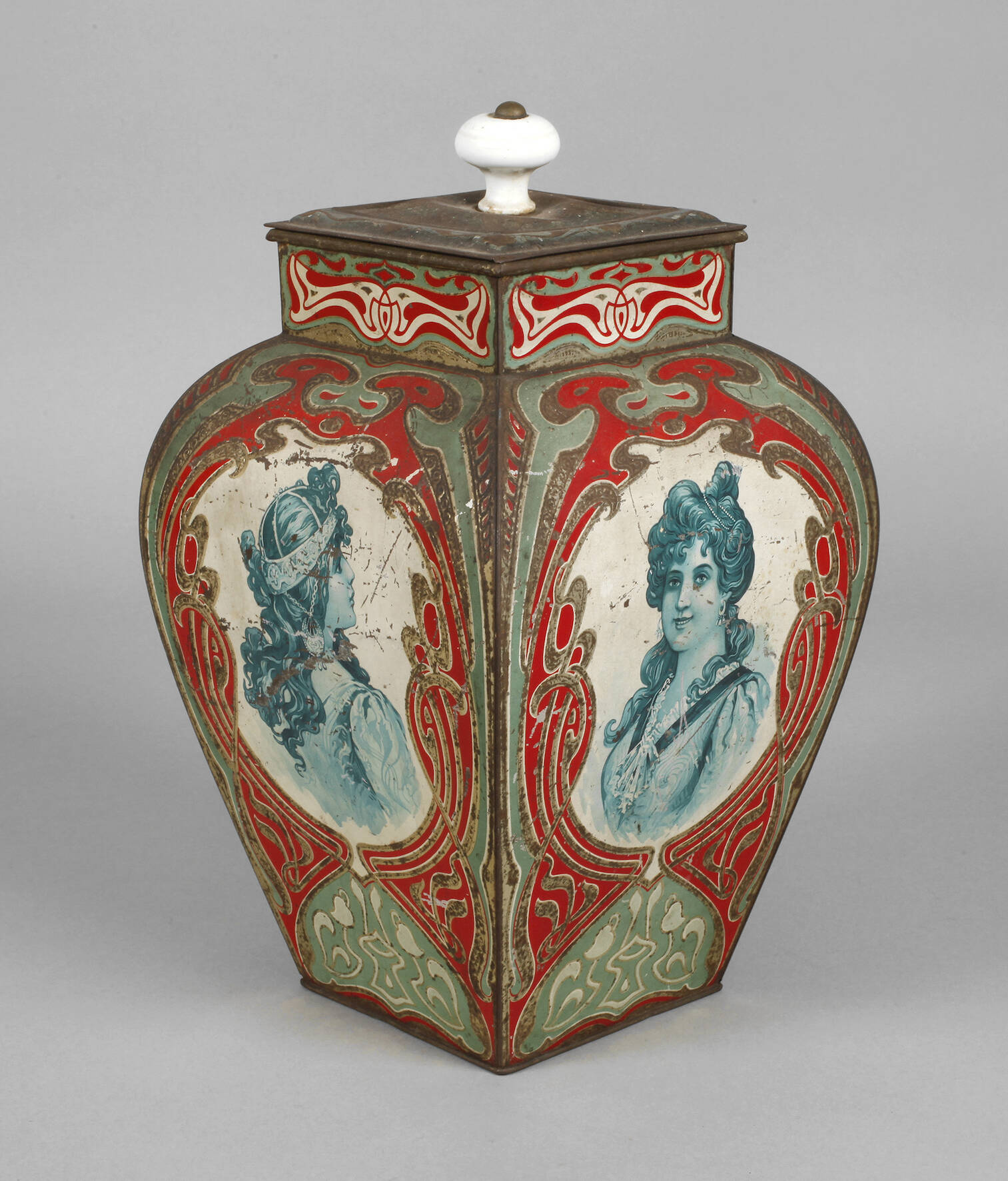 Werbedose Jugendstil