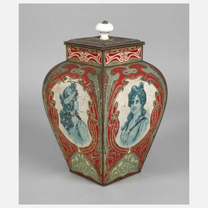 Werbedose Jugendstil