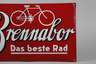 Emailleschild Brennabor
