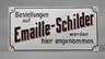 Emailleschild