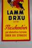 Emailleschild Lammbräu
