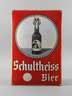 Emailleschild Schultheiss