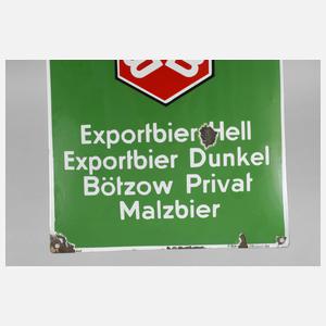 Emailleschild Bötzow