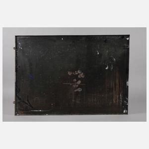 Emailleschild Heidelberger Zement