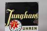 Emailleschild Junghans