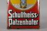 Emailleschild Schultheiss
