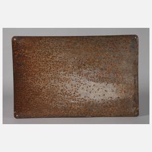 Emailleschild Schultheiss