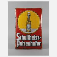 Emailleschild Schultheiss111