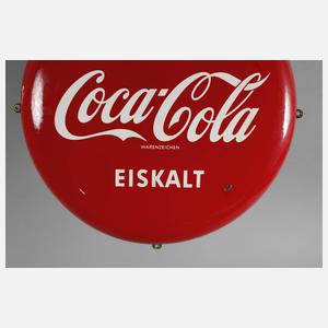 Emailleschild Coca Cola