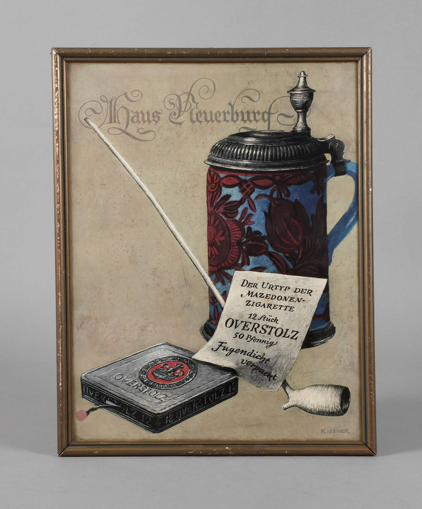 Werbetafel Overstolz