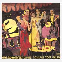 Gemaltes Werbeplakat111