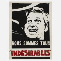 Plakat "Nous sommes tous indesirables"111