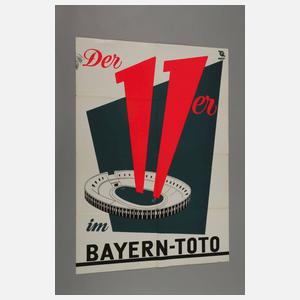 Werbeplakat Lotterie