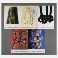 Fünf Plakate Olympische Spiele München 1972111