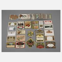 Großes Konvolut Flaschenetiketten111