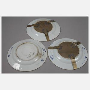 Drei Teller China