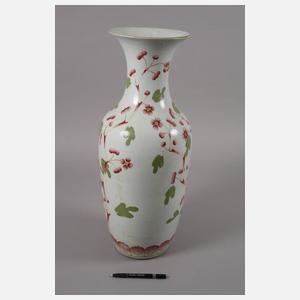 Bodenvase famille rose