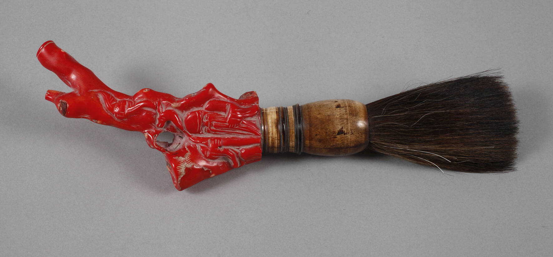 Großer Naturhaarpinsel