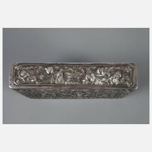 Zigarettendose Silber