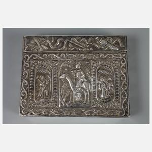 Zigarettendose Silber