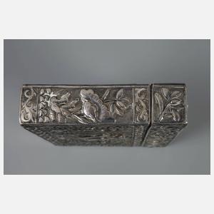 Zigarettendose Silber