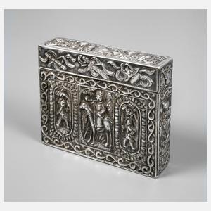 Zigarettendose Silber