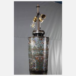Große Stehlampe Cloisonné