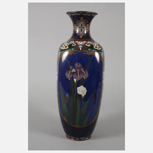 Große Vase Cloisonné