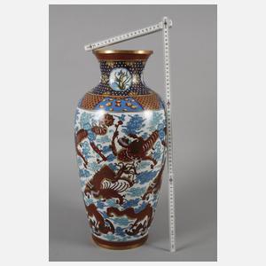 Große Vase Cloisonné