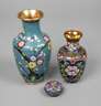 Drei Teile Cloisonné