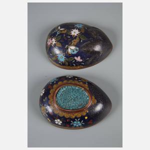 Deckeldose Cloisonné
