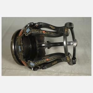 Paar Hocker mit Cloisonné