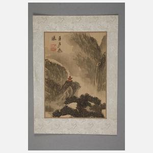 Chinesische Pinselzeichnung