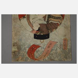Farbholzschnitt Utagawa Kunisada