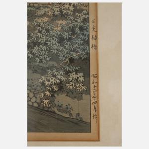 Vier Farbholzschnitte