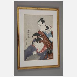 Vier Farbholzschnitte