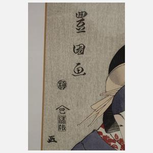 Vier Farbholzschnitte