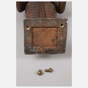 Bronzeplastik Yogini