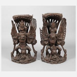 Figürliche Schnitzereien