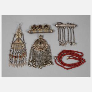 Schmuckkonvolut Turkmenistan