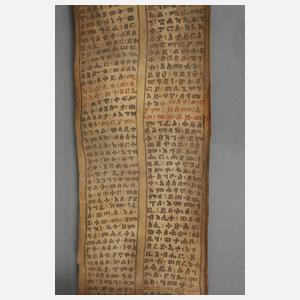 Äthiopische Amulettrolle