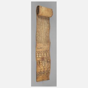 Äthiopische Amulettrolle